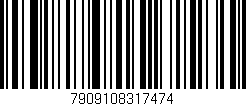 Código de barras (EAN, GTIN, SKU, ISBN): '7909108317474'