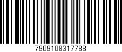 Código de barras (EAN, GTIN, SKU, ISBN): '7909108317788'