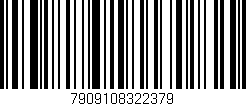 Código de barras (EAN, GTIN, SKU, ISBN): '7909108322379'