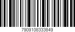 Código de barras (EAN, GTIN, SKU, ISBN): '7909108333849'