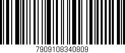 Código de barras (EAN, GTIN, SKU, ISBN): '7909108340809'