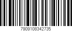 Código de barras (EAN, GTIN, SKU, ISBN): '7909108342735'