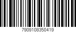 Código de barras (EAN, GTIN, SKU, ISBN): '7909108350419'