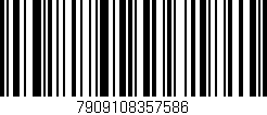 Código de barras (EAN, GTIN, SKU, ISBN): '7909108357586'