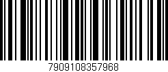 Código de barras (EAN, GTIN, SKU, ISBN): '7909108357968'