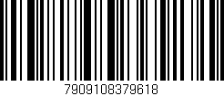 Código de barras (EAN, GTIN, SKU, ISBN): '7909108379618'