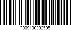 Código de barras (EAN, GTIN, SKU, ISBN): '7909108382595'