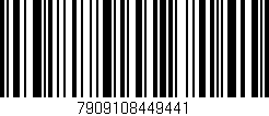 Código de barras (EAN, GTIN, SKU, ISBN): '7909108449441'