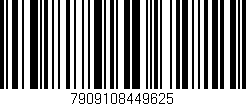 Código de barras (EAN, GTIN, SKU, ISBN): '7909108449625'
