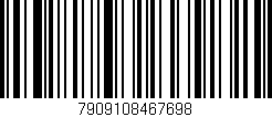 Código de barras (EAN, GTIN, SKU, ISBN): '7909108467698'