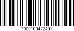 Código de barras (EAN, GTIN, SKU, ISBN): '7909108472401'