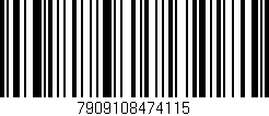 Código de barras (EAN, GTIN, SKU, ISBN): '7909108474115'