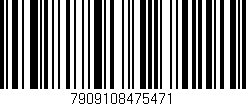 Código de barras (EAN, GTIN, SKU, ISBN): '7909108475471'