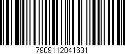 Código de barras (EAN, GTIN, SKU, ISBN): '7909112041631'