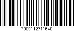 Código de barras (EAN, GTIN, SKU, ISBN): '7909112711640'