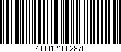 Código de barras (EAN, GTIN, SKU, ISBN): '7909121062870'
