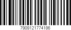 Código de barras (EAN, GTIN, SKU, ISBN): '7909121774186'