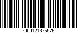 Código de barras (EAN, GTIN, SKU, ISBN): '7909121875975'