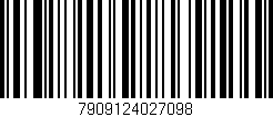 Código de barras (EAN, GTIN, SKU, ISBN): '7909124027098'