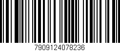 Código de barras (EAN, GTIN, SKU, ISBN): '7909124078236'