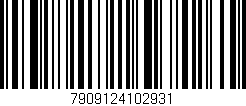 Código de barras (EAN, GTIN, SKU, ISBN): '7909124102931'