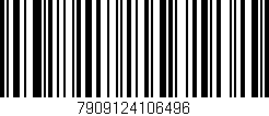Código de barras (EAN, GTIN, SKU, ISBN): '7909124106496'