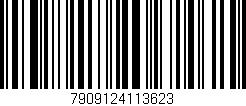 Código de barras (EAN, GTIN, SKU, ISBN): '7909124113623'