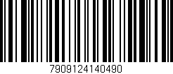 Código de barras (EAN, GTIN, SKU, ISBN): '7909124140490'