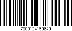 Código de barras (EAN, GTIN, SKU, ISBN): '7909124153643'