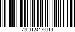 Código de barras (EAN, GTIN, SKU, ISBN): '7909124178318'