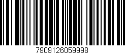 Código de barras (EAN, GTIN, SKU, ISBN): '7909126059998'