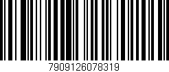 Código de barras (EAN, GTIN, SKU, ISBN): '7909126078319'