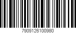 Código de barras (EAN, GTIN, SKU, ISBN): '7909126100980'