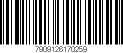 Código de barras (EAN, GTIN, SKU, ISBN): '7909126170259'