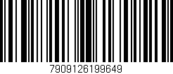 Código de barras (EAN, GTIN, SKU, ISBN): '7909126199649'