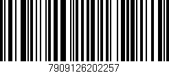 Código de barras (EAN, GTIN, SKU, ISBN): '7909126202257'