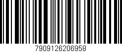 Código de barras (EAN, GTIN, SKU, ISBN): '7909126206958'