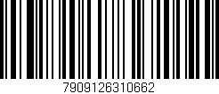 Código de barras (EAN, GTIN, SKU, ISBN): '7909126310662'