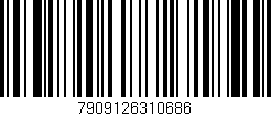 Código de barras (EAN, GTIN, SKU, ISBN): '7909126310686'
