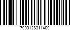 Código de barras (EAN, GTIN, SKU, ISBN): '7909126311409'