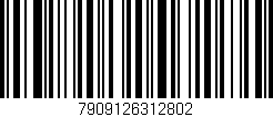 Código de barras (EAN, GTIN, SKU, ISBN): '7909126312802'