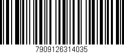 Código de barras (EAN, GTIN, SKU, ISBN): '7909126314035'
