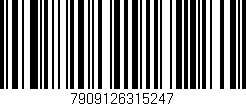 Código de barras (EAN, GTIN, SKU, ISBN): '7909126315247'