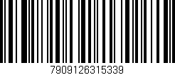 Código de barras (EAN, GTIN, SKU, ISBN): '7909126315339'