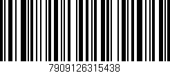 Código de barras (EAN, GTIN, SKU, ISBN): '7909126315438'