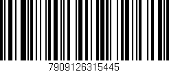 Código de barras (EAN, GTIN, SKU, ISBN): '7909126315445'