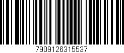Código de barras (EAN, GTIN, SKU, ISBN): '7909126315537'