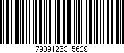 Código de barras (EAN, GTIN, SKU, ISBN): '7909126315629'