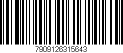 Código de barras (EAN, GTIN, SKU, ISBN): '7909126315643'