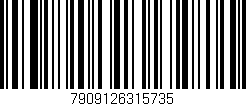 Código de barras (EAN, GTIN, SKU, ISBN): '7909126315735'